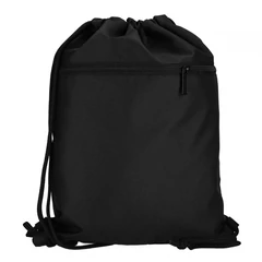 Black zsinóros hátizsák, tornazsák (583122)