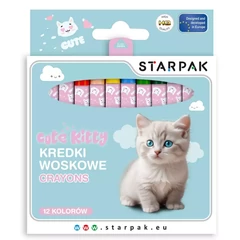 Cicás 12 színű zsírkréta (559671)