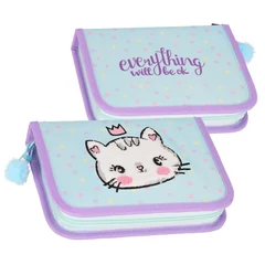 Cicás FELSZERELT kihajtható tolltartó - Kitty (576201)