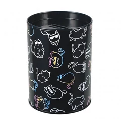 Cicás henger alakú fém persely - Kitty Holo (536634)