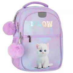Cicás iskolatáska hátizsák - 2 rekeszes - Cute Kitty (576203)