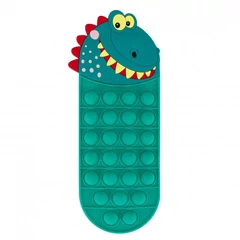 Dínós szilikon tolltartó - Pop it (536939)