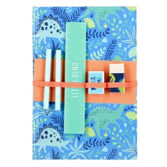 Dinoszauruszos írószer készlet notesszel - Little Dino