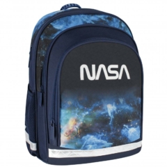 NASA iskolatáska, hátizsák - 2 rekeszes - Galaxy