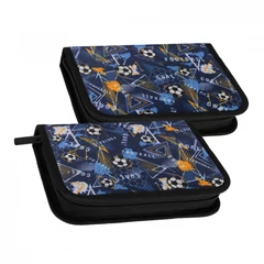 Focis kihajtható felszerelt tolltartó - kék (551894)