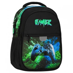 Gamer Pad iskolatáska, hátizsák - 2 rekeszes (576260)