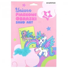 Homokfestő készlet - Unikornis (549173)