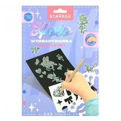 Képkarcoló készlet sablonokkal - Holo (549169)