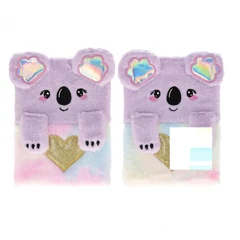 Koalás A/5 plüss notesz - csíkos (553822)