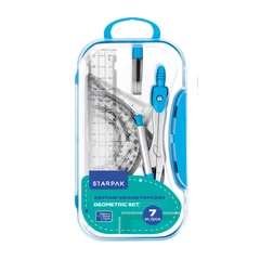 Körző készlet dobozban kék (560248)