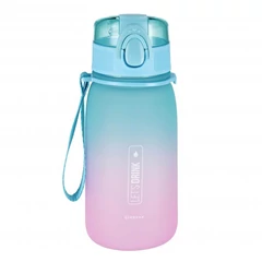 Let's drink kulacs 400 ml - Ombre Blue-Pink (536876)