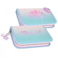 Mermaid kihajtható tolltartó - kagylós (550990)