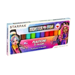 Monster High színes gyurma - 12 színű
