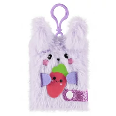 Nyuszis szőrmés napló kulcstartóval (541545)