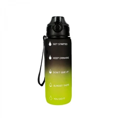 Ombre tritán kulacs 750 ml - fekete-sárga (559257)