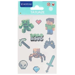 Pixel Game tetoválás (583967)