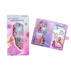 Princess színező készlet, zsírkrétával (552494)