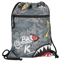 Zsinóros hátizsák, tornazsák - Shark (576249)