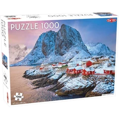 Tactic 1000 db-os puzzle - A világ körül - Hamnoy halászfalu (56649)