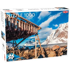 Tactic 1000 db-os puzzle - A világ körül - Halszárítás (58673)