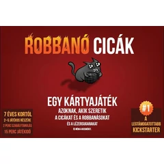 Robbanó cicák társasjáték (EXP10003)