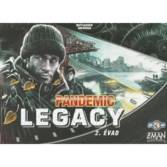 Pandemic - Legacy 2. évad társasjáték - fekete doboz (ZMA33365-fekete)