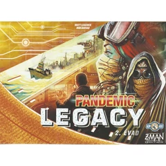 Pandemic - Legacy 2. évad társasjáték - sárga doboz (ZMA33365-sarga)