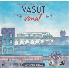 Vasútvonal társasjáték - Sötétkék kiadás (DEL34539)