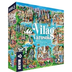 Világvárosok társasjáték (VGBND67470)