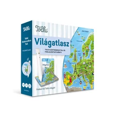Tolki intraktív könyv és toll szettben - Világatlasz 2.0 (50391)