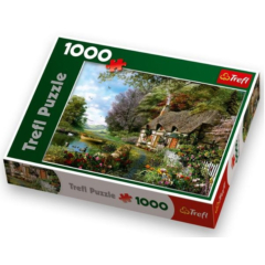 Trefl 1000 db-os puzzle - Bájos zug (10297)