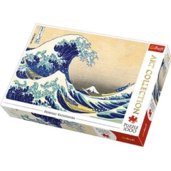 Trefl 1000 db-os Art puzzle - Hokusai - A nagy hullám Kanagavánál (10521)