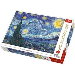 Trefl 1000 db-os Art puzzle - Van Gogh - Csillagos éj (10560)