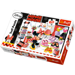Trefl 60 db-os puzzle - Minnie Mouse - Vásárlási őrület (17225)