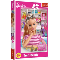 Trefl 100 db-os puzzle - Ismerd meg Barbie-t (16458)
