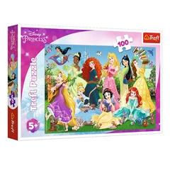 Trefl 100 db-os puzzle - Disney Princess - Vidám délután (16417)