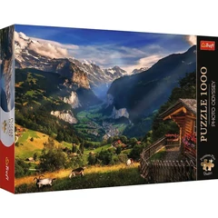 Trefl 1000 db-os Premium Plus puzzle - Lauterbrunnen Valley, Switzerland (10821)