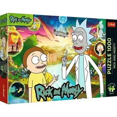 Trefl 1000 db-os Premium Plus puzzle - Rick és Morty (10838)