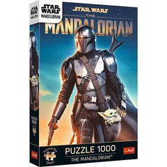 Trefl 1000 db-os Premium Plus puzzle - Star Wars - Mandalorian (10891)