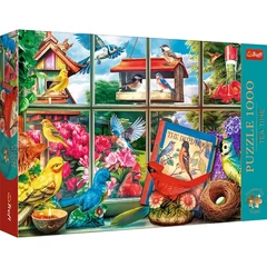 Trefl 1000 db-os Premium Plus puzzle - Tea Time - A madarak világa (10850)