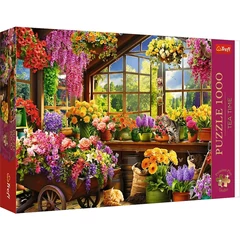 Trefl 1000 db-os Premium Plus puzzle - Tea Time - Tavaszi előkészületek (10840)