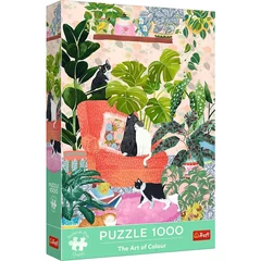 Trefl 1000 db-os Premium Plus puzzle - The Art of Colour - Otthon édes otthon (10892)