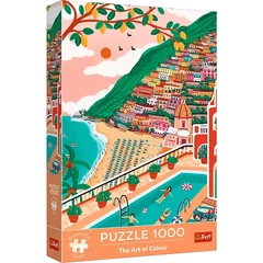 Trefl 1000 db-os Premium Plus puzzle - The Art of Colour - Positano - Italy (10895)