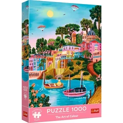 Trefl 1000 db-os Premium Plus puzzle - The Art of Colour - Sióros - Görögország (10893)