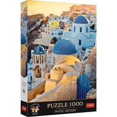 Trefl 1000 db-os Premium Plus puzzle - Town of Oia, Santorini (10853)