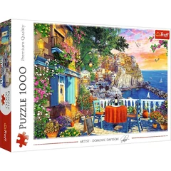 Trefl 1000 db-os puzzle - Cinque Terre View - Dominic Davison (10776)