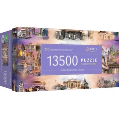 Trefl 13500 db-os UFT puzzle - Városok a Felhők Felett (81030)