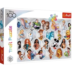 Trefl 300 db-os puzzle - Disney varázsa - Disney 100 (23022)