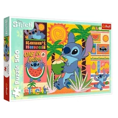 Trefl 500 db-os puzzle - Disney Lilo és Stitch - Holidays with Stitch (37483)