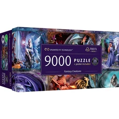 Trefl 9000 db-os UFT puzzle - Fantasy Creatures - Anne Stokes (81034)
